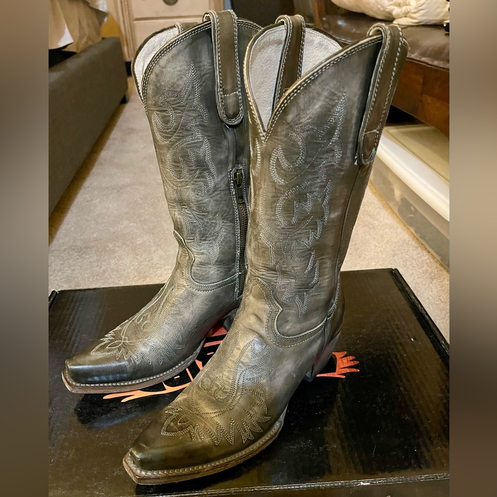 Freebird Wilson Leather Heeled Boots